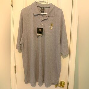 Gear for Sports NWT gray cotton polo shirt, XL